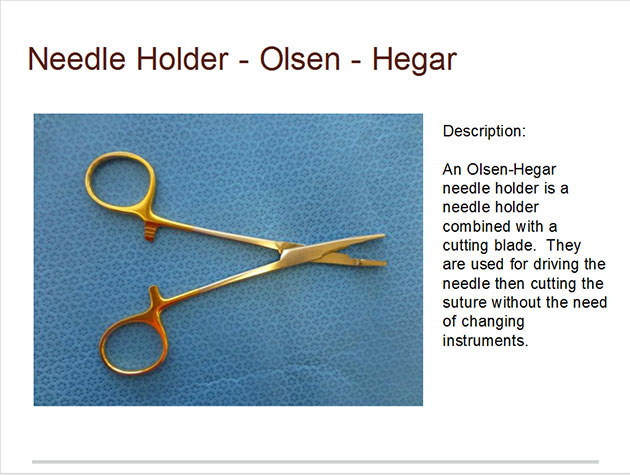 Miltex MeisterHand Olsen-Hegar Needle Holder